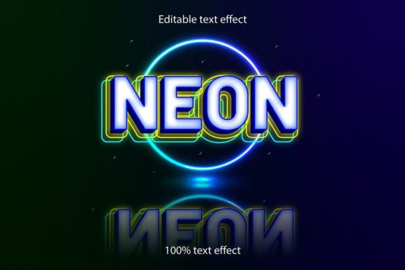 Download Neon Editable Text Effect Neon Style - Effect Collection