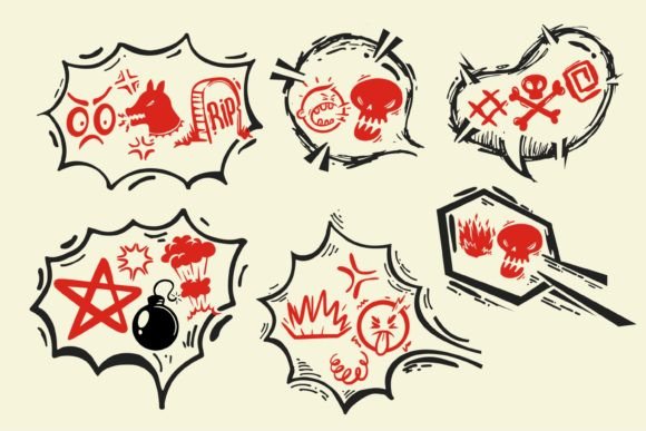 Download Comic Speech Bubble with Swear Words - Bubble Collection