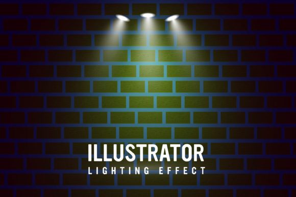 Download Editable Light Effect on Wall - Effect Collection