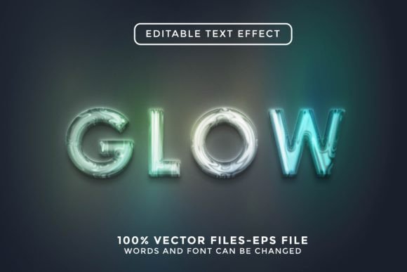 Download Glow Editable Text Effect - Effect Collection