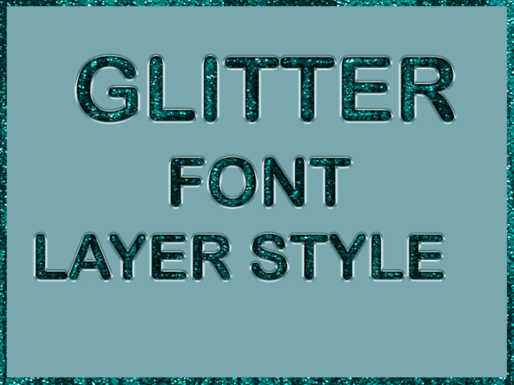 Download Photoshop Glitter Effect Layer Style - Effect Collection