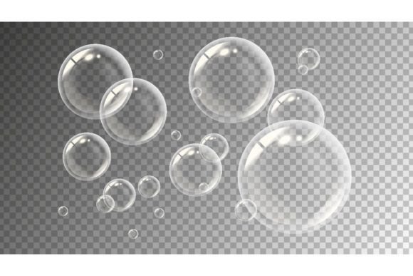 Download Realistic Soap Bubbles Flying - Bubble Collection