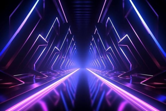 Download Neon Effects Abstract Background Design - Effect Collection