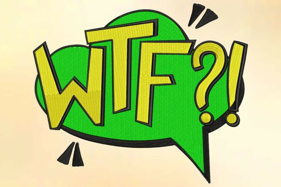 Download Comic Speech Bubble Embroidery Design - Bubble Collection