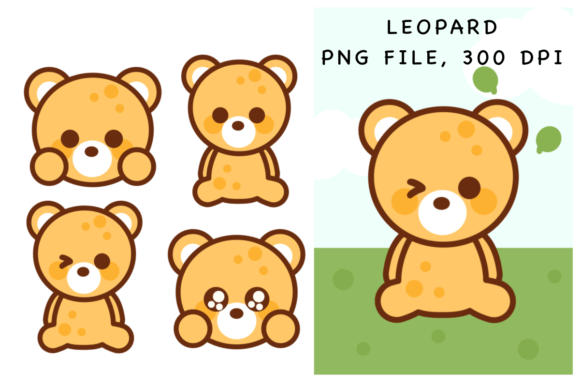 Download Leopard Sticker - Premium Bundle