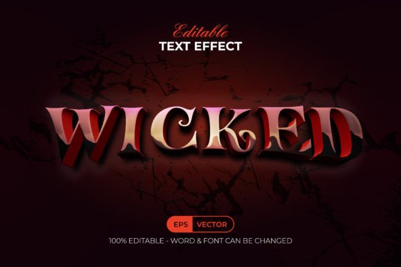 Download Wicked Text Effect Style - Effect Collection