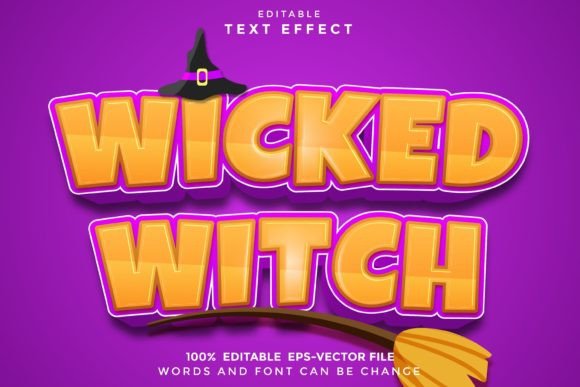 Download Wicked Witch Editable Text Effect - Effect Collection