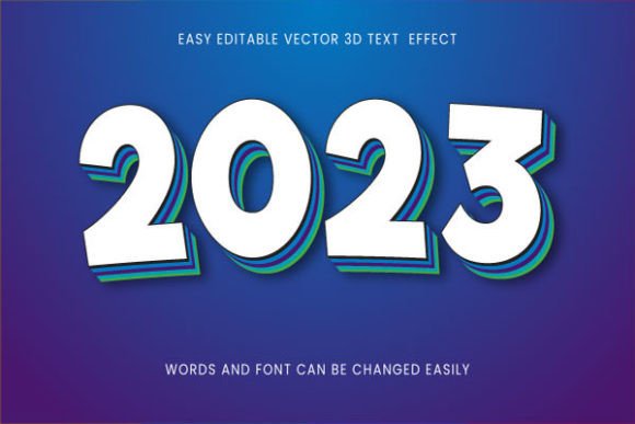 Download Text -  Effect 2023 Editable Style - Effect Collection