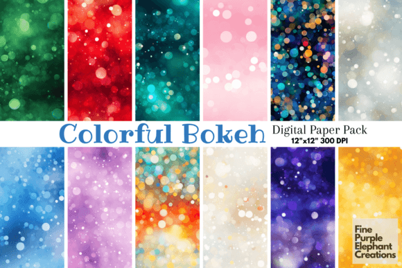 Download Colorful Dot Bokeh Glitter Light Effect - Effect Collection