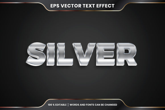 Download Silver Word, Text Effect Editable Style - Effect Collection