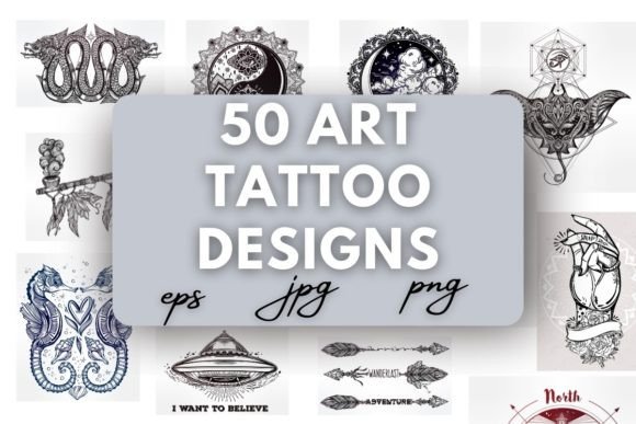 Download 50 Creative Art Tattoo Design - Creative Collection