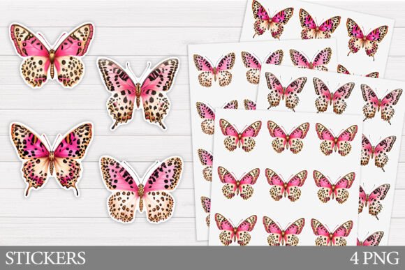 Download Pink Butterfly Sticker Printable - Premium Resources