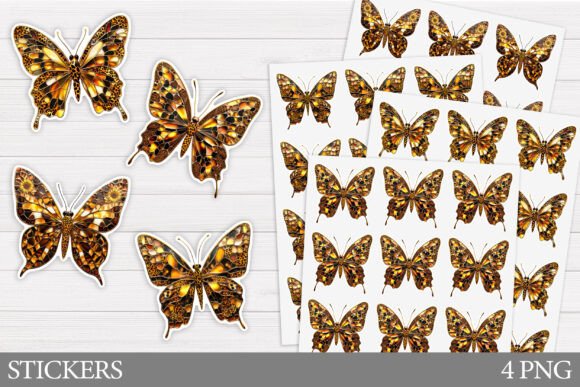Download Leopard Butterfly Sticker Printable - Premium Resources