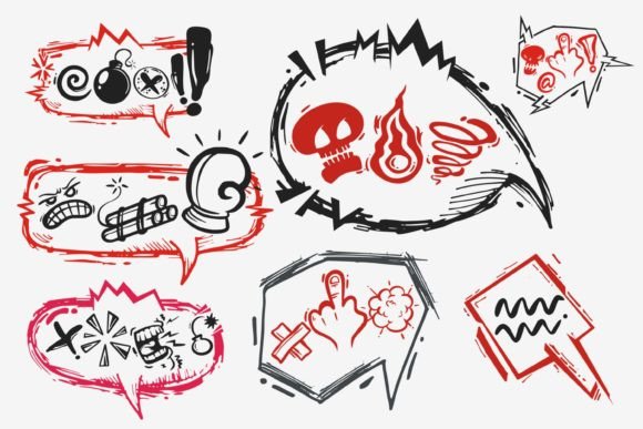 Download Swear Word and Comic Speech Bubble - Bubble Collection