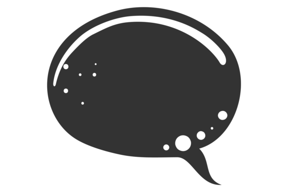 Download Comic Speech Bubble Black Template. Empt - Bubble Collection