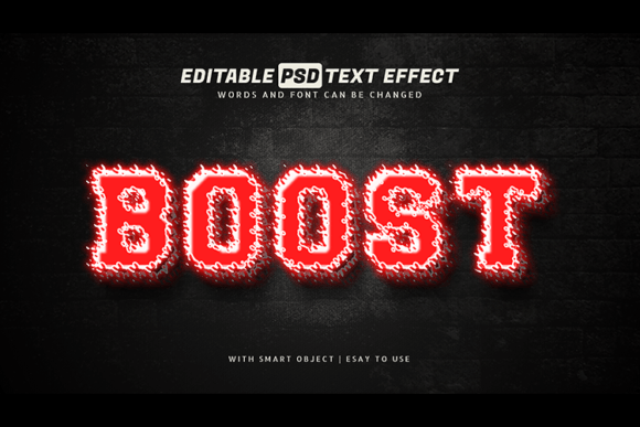 Download Red Light Neon Text Effect Editable - Effect Collection
